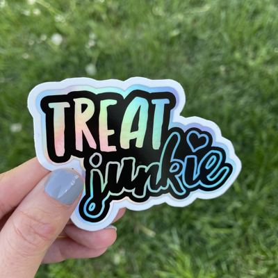 "Treat Junkie" holo